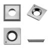 Buy cheap 4 Cutting Edges Carbide Indexable Inserts With 100% Tungsten Carbide from wholesalers