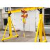 Buy cheap Concrete 7.5T Portable Gantry Crane With Electric Mobile Hoist from wholesalers