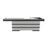 Buy cheap Custom Cold Rolled Steel Checkout Counter Durability Customizable Color from wholesalers