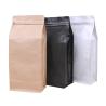 Buy cheap Flat bottom Kraft paper zipper Plastic Doypack for food packing from wholesalers