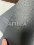 Water resistance Neoprene Coated Fiberglass Chemical Resistant Fabric Black