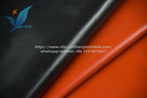 Buy cheap 0.4mm Fireproof Curtain Fabric Silicone Coated Soft Texture from wholesalers