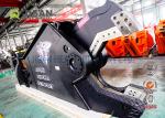 Blue Excavator Hydraulic Alligator Scrap Metal Shears Rotary Drum Cutter 40 L