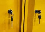 Acid Dangerous Store In Lab Chemical Storage Cabinet Yellow 766 Litre For Liquid