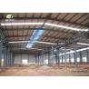 Buy cheap Hot Rolled Steel Portal Frame Construction , Steel Prefabricated Building Structure from wholesalers