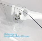 Women Handbag PVC Single Shoulder Bag with Handles, Lady's Jelly Transparent PVC