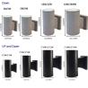Buy cheap Waterproof round outdoor wall lamp & exterior wall lighting IP65 outside wall light from wholesalers