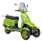 2000W Electric Moped Scooter , LI-Ion Battery LS-E-RIDER (A) Electric Tricycle