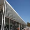 Buy cheap PVDF White Color Finished Customized Aluminum Aerobrise Sun Louver from wholesalers