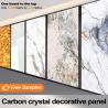 Buy cheap Modern Light Luxury Bamboo Charcoal Wood Veneer PVC Slotted Wallboard from wholesalers