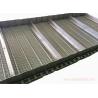 Buy cheap Baffle Mesh Stainless Steel Conveyor Chain Belt High Allowable Belt Tension from wholesalers