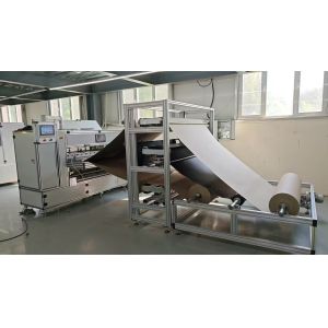 Buy cheap Filter Paper Knife Pleating Machine 1250mm Width PLC Control System from wholesalers