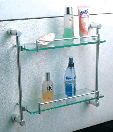 Buy cheap Bathroom accessories brass double luggage carrier & shelves from wholesalers