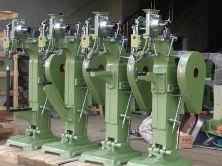 Buy cheap 3/4HP Steel Nail Machine , Luggage Rivet Machine For Trolley Bag Production from wholesalers