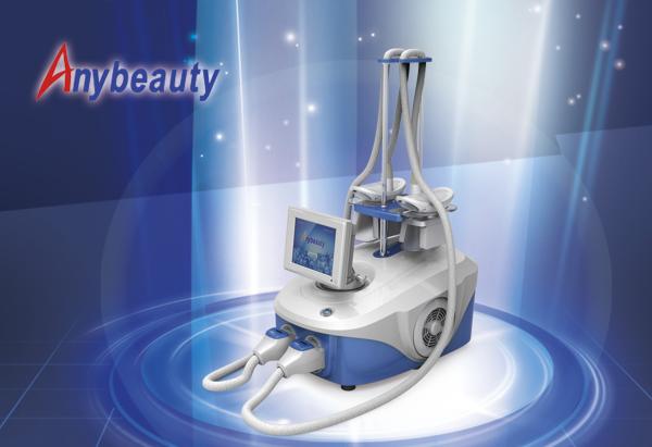 Anti - Puffiness Cryolipolysis Slimming Machine 2 Handles Cellulite Removal