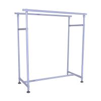 Buy cheap Metal Double Boutique Clothing Display Racks Floor Standing For Shops product