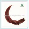 Buy cheap Tape Hair extension 16"-28"L,100s/pack 99J# color Straight malaysian virgin hair from wholesalers