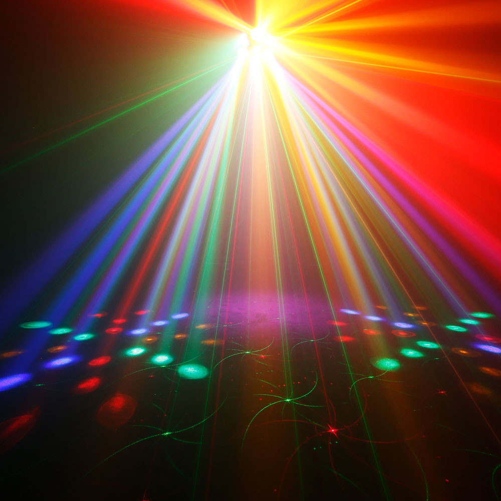 Umbrella type moonflower laser beam led effect light stage light