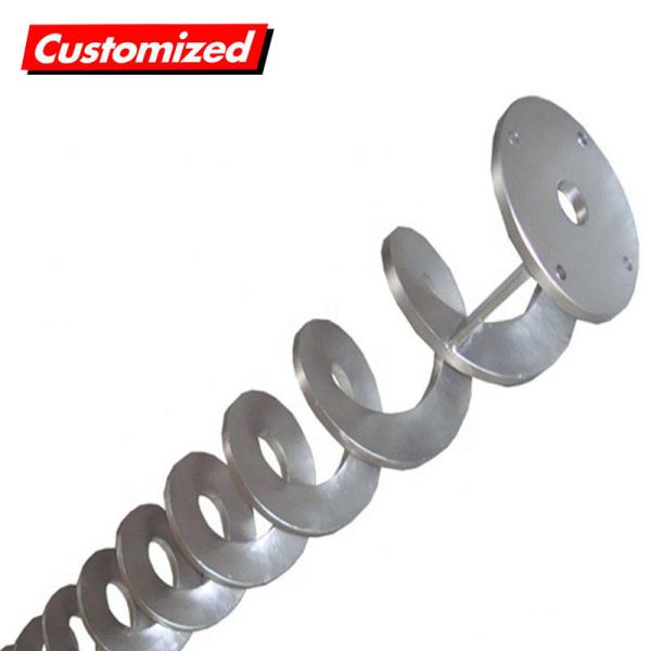 Buy cheap Flexible Shaftless Spiral Screw Conveyor Customized Screw Auger Feeder from wholesalers