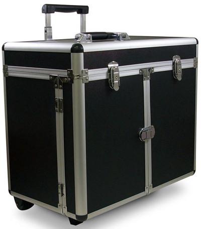 Buy cheap Aluminum Finish Black Makeup Trolley Case Sleek And Contemporary from wholesalers