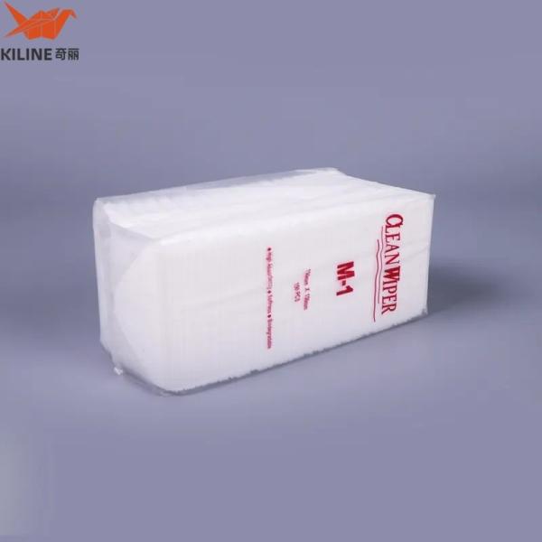 Buy cheap Polyester M-3 Lint Free Clean Nonwoven Cleanroom Cleaning Wipers Clean Room Wiper from wholesalers