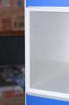 Colorful Employee Storage Lockers 4 Tier smart ABS Lockers for school or gym
