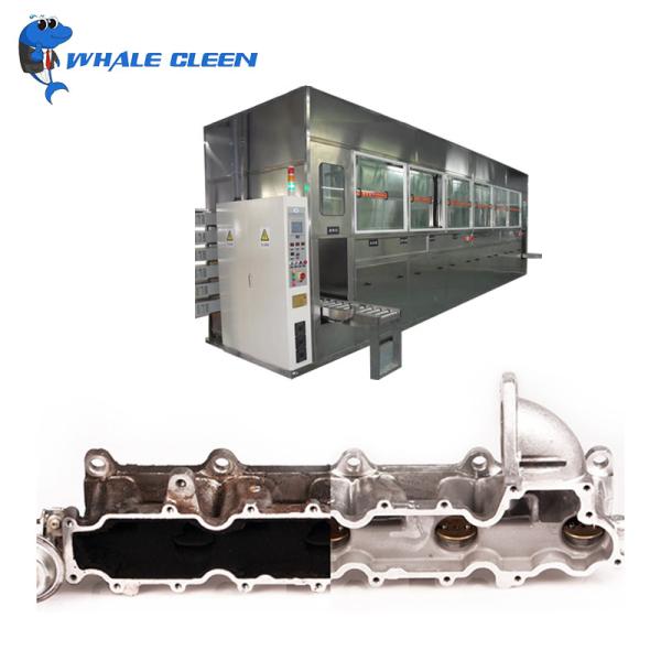 Automatical Ultrasonic Parts Cleaners Six Tanks Ultrasonic Cleaner For Auto
