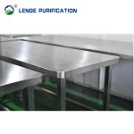 1200 X 500 X 800 Monolayer Stainless Steel Table For Pharmaceutical Industry