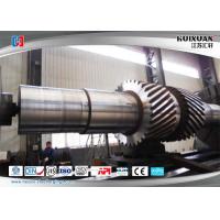 Buy cheap 4000T Open Die Steel Heat Treatment Forging Heavy Duty Gear Shaft Axis product