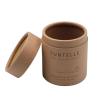 Buy cheap Dia 102mm*158mm Kraft Tube Box Luxury Candle Packaging Boxes Rolled Edge from wholesalers