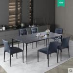 Buy cheap Nordic Light Luxury Minimalist Marble Dining Table Scratch Resistant from wholesalers