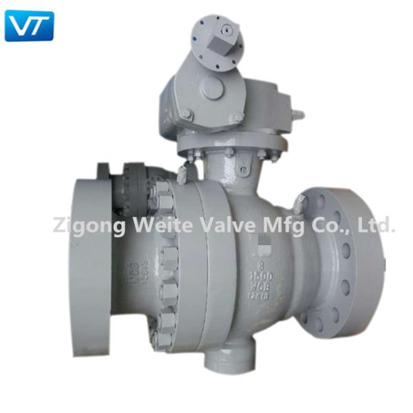 Buy cheap 8" 3 Pieces Class 1500 Ball Valve Carbon Steel High Pressure from wholesalers