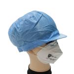 5mm Stripe ESD Antistatic Cap For Class 100 Cleanroom