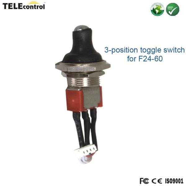 Buy cheap Telecrane Remote Control Spare Parts 3 Position Toggle Switch With Waterproof Cap from wholesalers