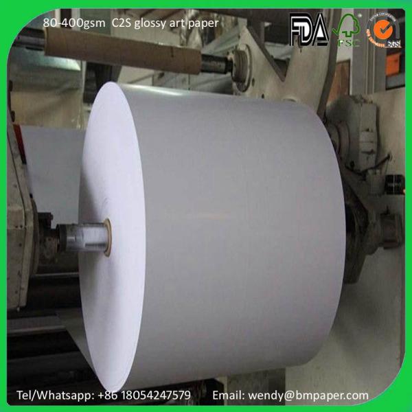 Buy cheap C2S 105gsm Art Paper High Quality Couche Paper from wholesalers