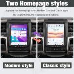 10.5 Inch 8 Core Car Dodge Android Radio For Ram 1500 2013-2018 Head Unit