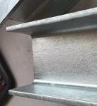 3m Galvanized Steel I Beam DX51D DC51D Zero Spangle Galvanized Steel Beam Han