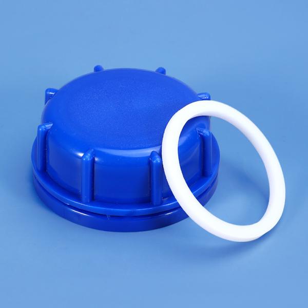 Buy cheap 2022 Plastic Lid 53mm Blue Screw Cap Lid For 5L Jerry can Customized Logo Acceptable from wholesalers