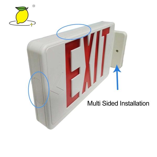 Buy cheap High Bright Commercial 60Hz LED Emergency Exit Sign from wholesalers