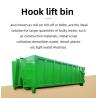Buy cheap High Volume Commercial Roll Off Dumpster Rental Waste Management Dumpster OSHA Compliant from wholesalers