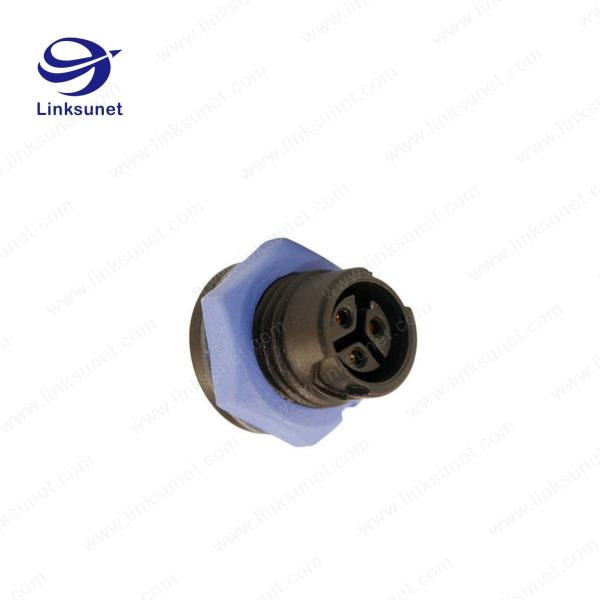 Buy cheap Hybrid 11 ADD 3 IP67 LED Screen Cable Assembly Female Sockets Circular Connector Bk Color from wholesalers