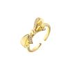 Buy cheap Synthetic CZ 24k Solid Gold Rings Wedding Luxury OEM Elegant Diamond Engagement Rings from wholesalers