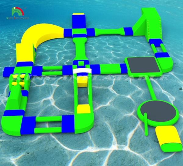 Buy cheap Adults Sport Aqua Water Fun Park Game Inflatable Floating Sea Park Inflatable Water Park For Resort from wholesalers