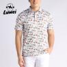 Buy cheap Spring Sublimated Embroidery Polo Shirts Polyester Formal Short Sleeve from wholesalers
