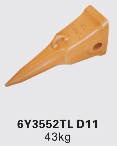 Buy cheap D11 D12 D12TL 6Y3552TL Ripper Teeth Mining-Grade Penetration Efficiency ‌ from wholesalers