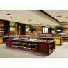 Buy cheap Red Wine Wood Display Stand Shop Display Showcase For Store Shop Shopping Mall from wholesalers