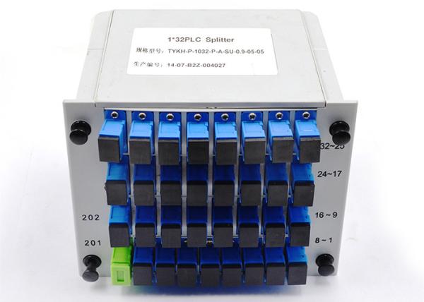 Buy cheap 1x32 SC UPC Fiber Optic Splitter For Termination Box Low Insertion Loss from wholesalers