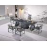 Buy cheap Minimalist Natural Marble Stone Tea Table Coffee Table Living Room Simple Modern Light Luxury Marble Tea Table from wholesalers