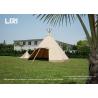 Buy cheap Family Hotel Desert Event Tipi Tents 28 People Extra Large Luxury Teepee from wholesalers
