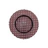Buy cheap 13 Inch Handmade Luster Glass Charger Plates Electroplating from wholesalers